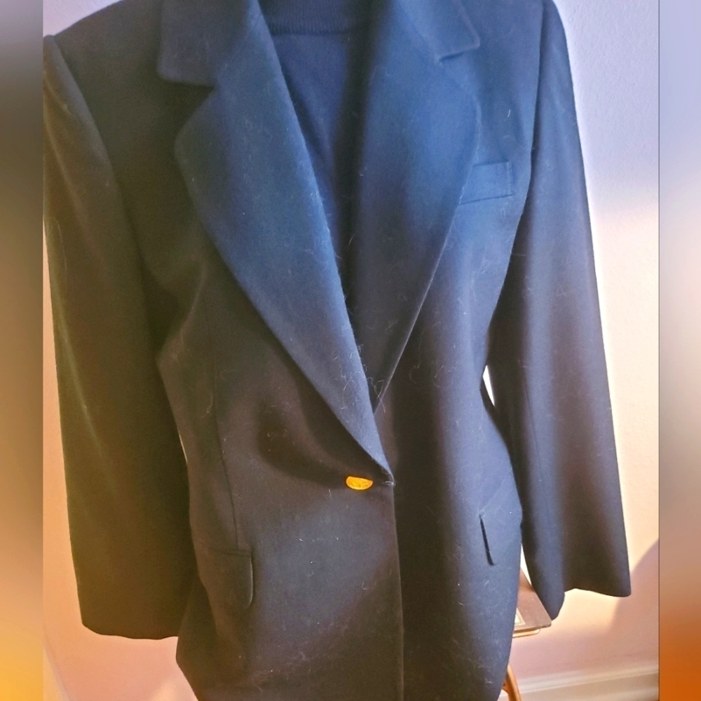 Talbot Tailored brass button blazer